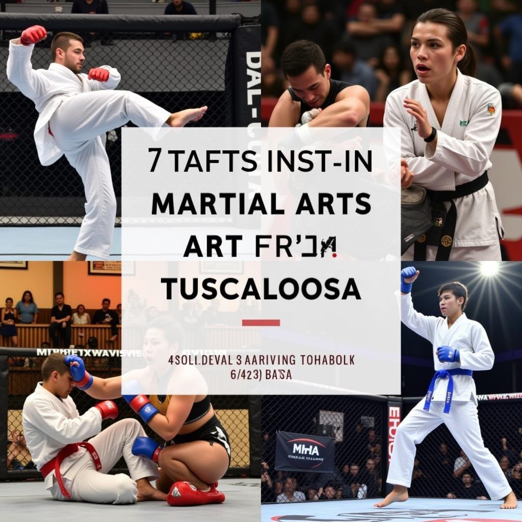 Different martial arts styles in Tuscaloosa