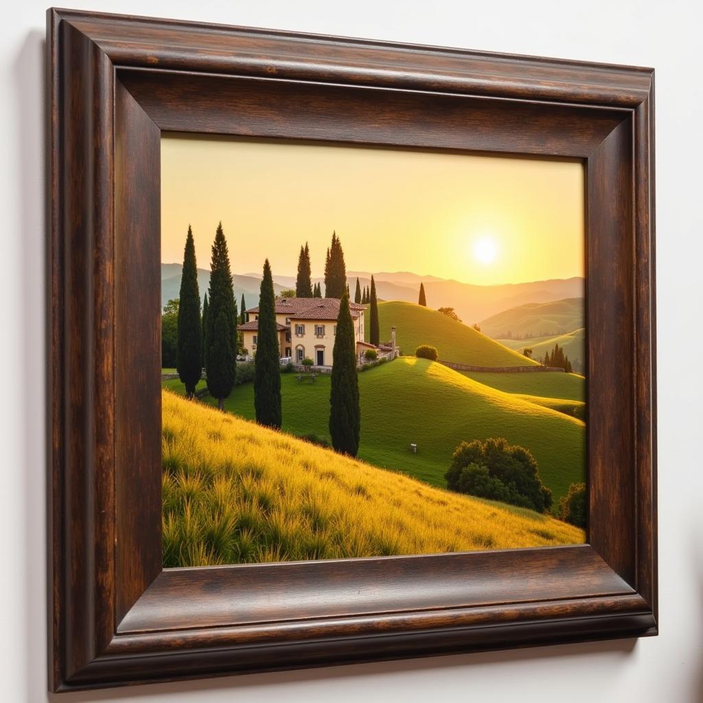 Tuscan Landscape Framed Print