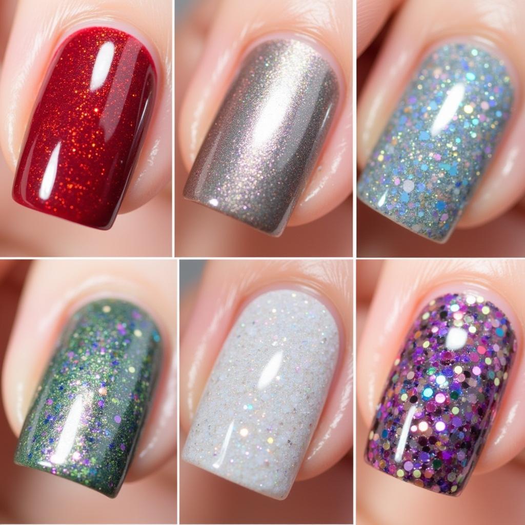 Different Nail Polish Finishes