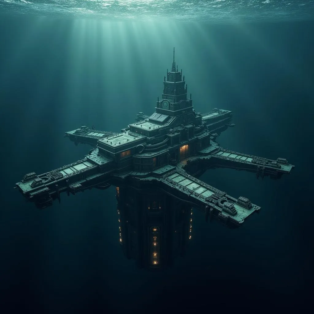 Underwater Lair from The Spy Who Loved Me