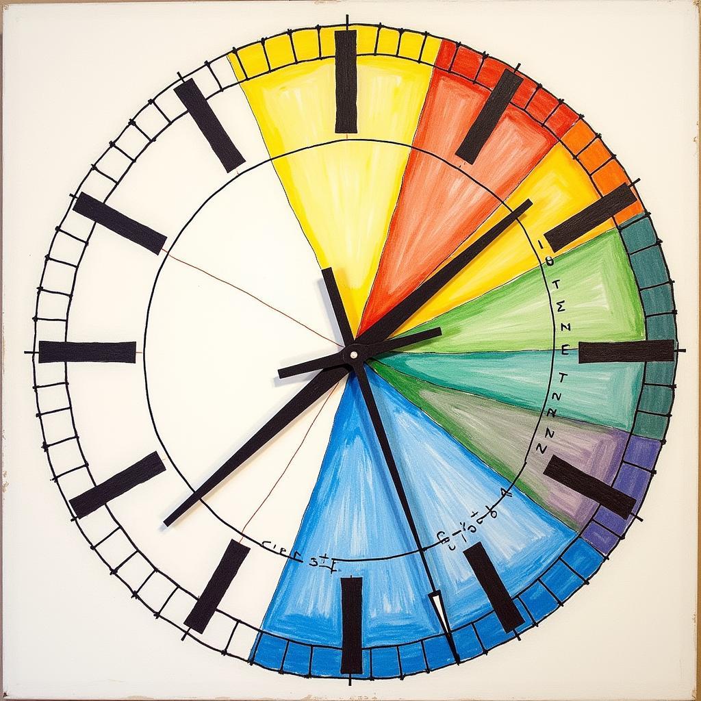 Unit Circle Clock Art Project