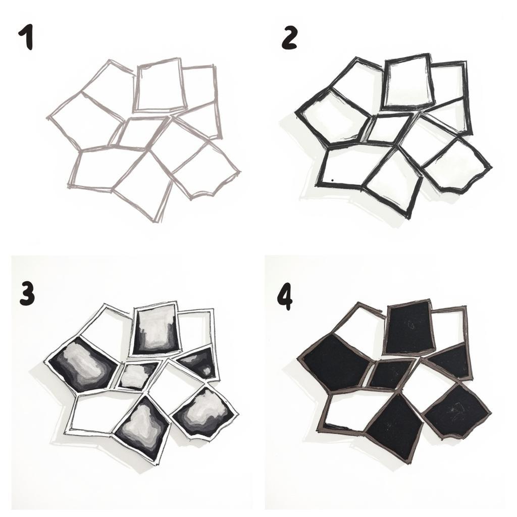 Creating Simple Black and White Geometric Art