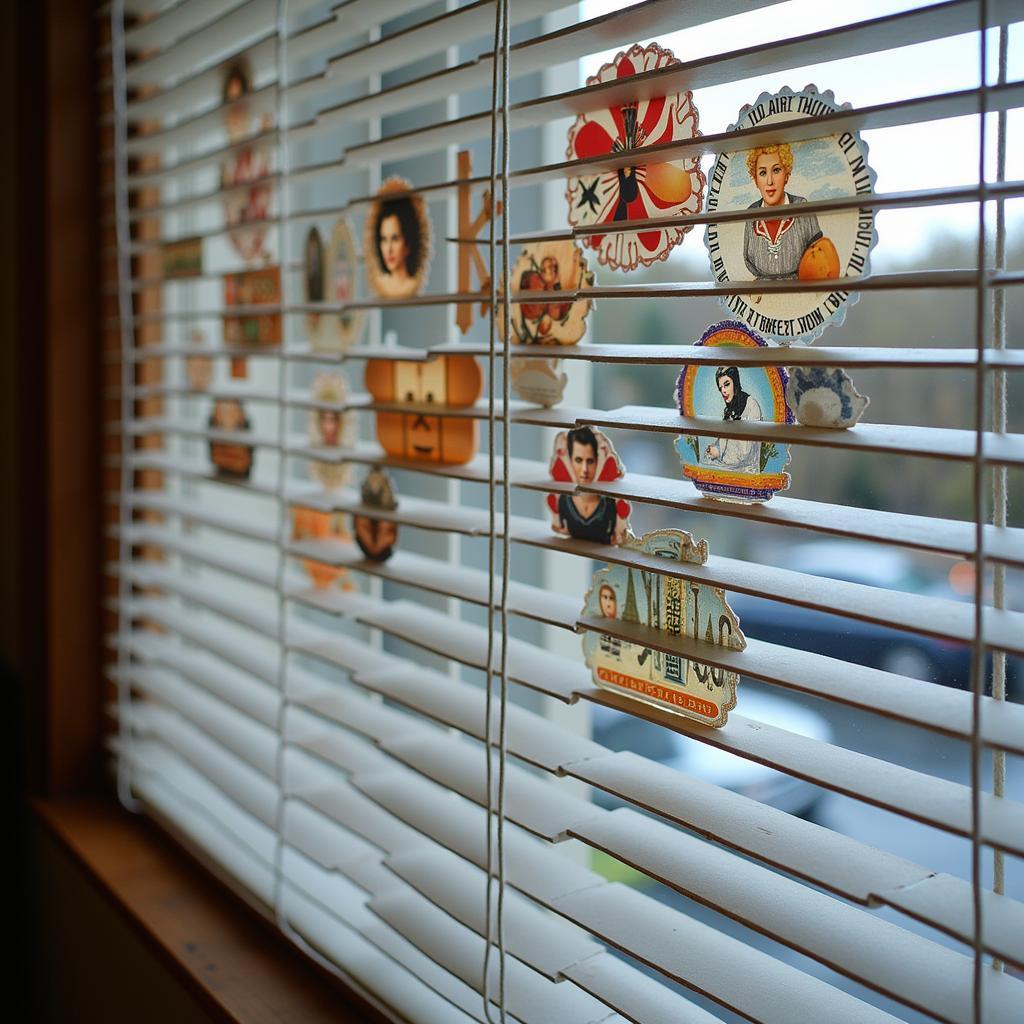 Venetian Blinds with Individual Art Slats