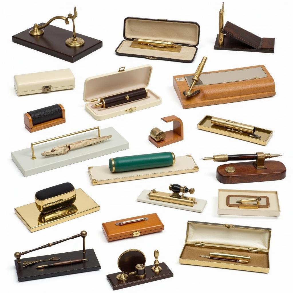 Vintage Art Deco Pen Holder Collection