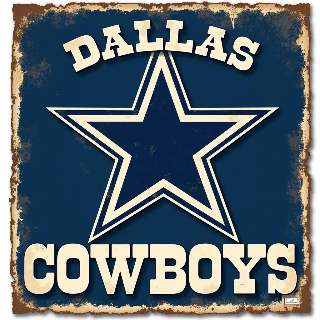 Classic Dallas Cowboys Poster