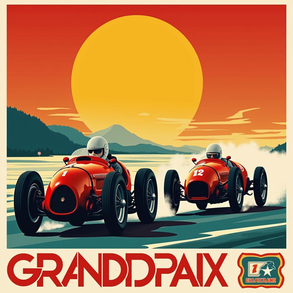 Vintage Grand Prix Poster