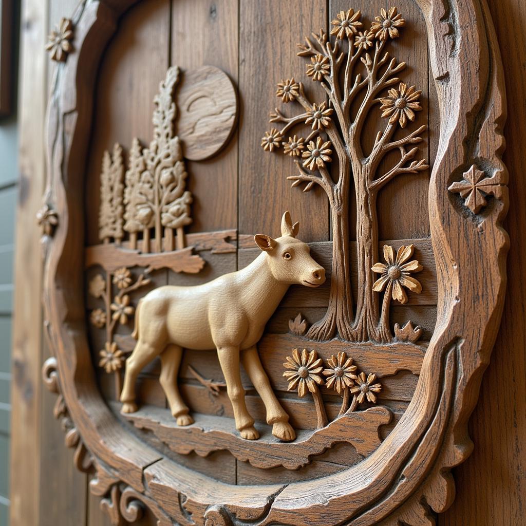 Vintage Wood Art Ideas