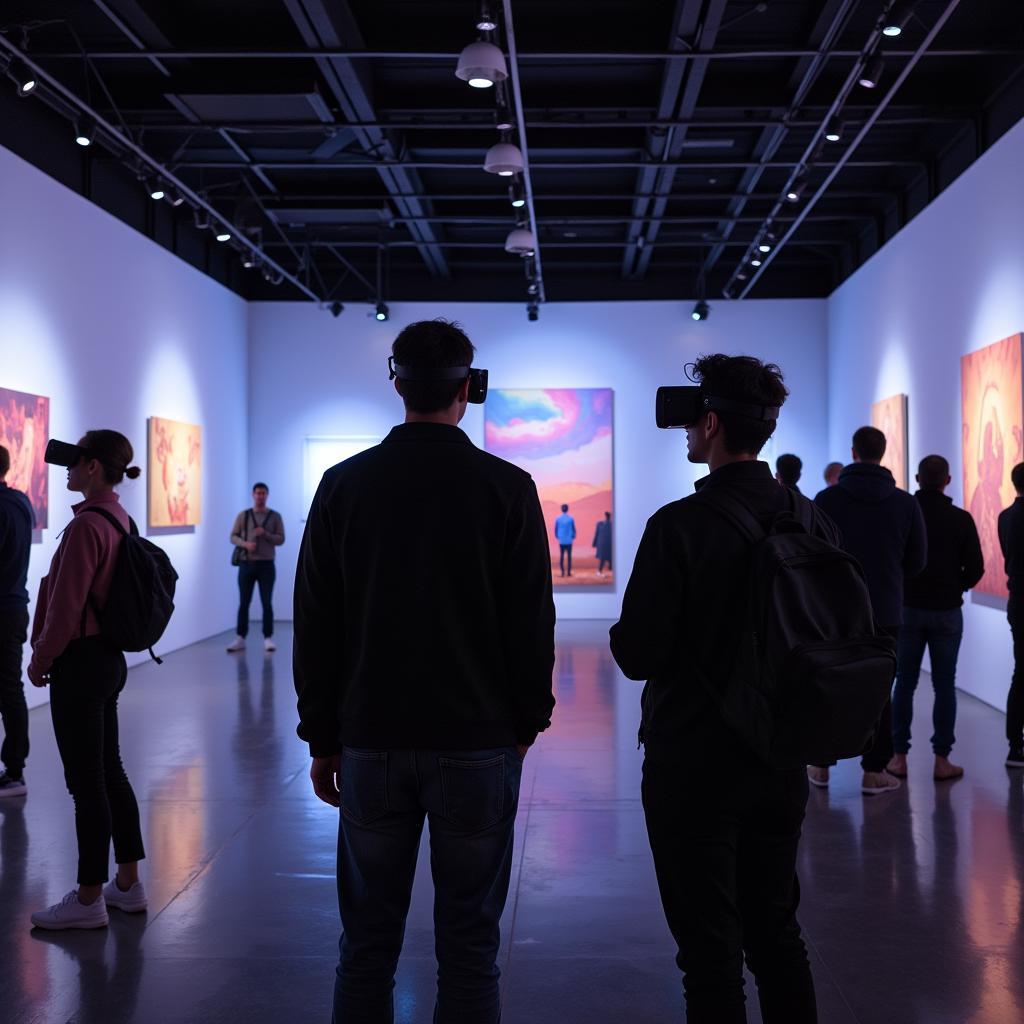 Immersive Virtual Reality Art Exhibition