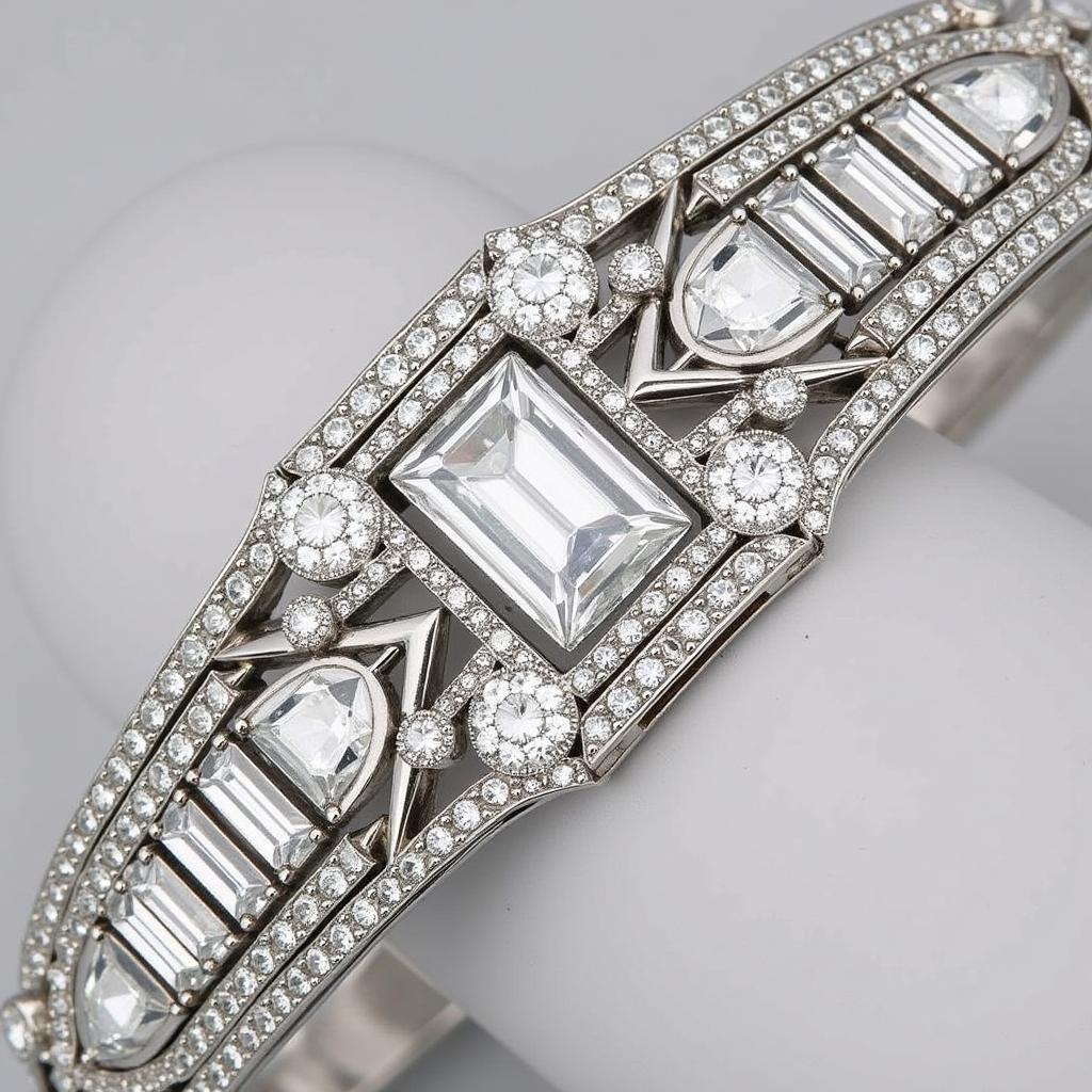 Art Deco diamond bracelet