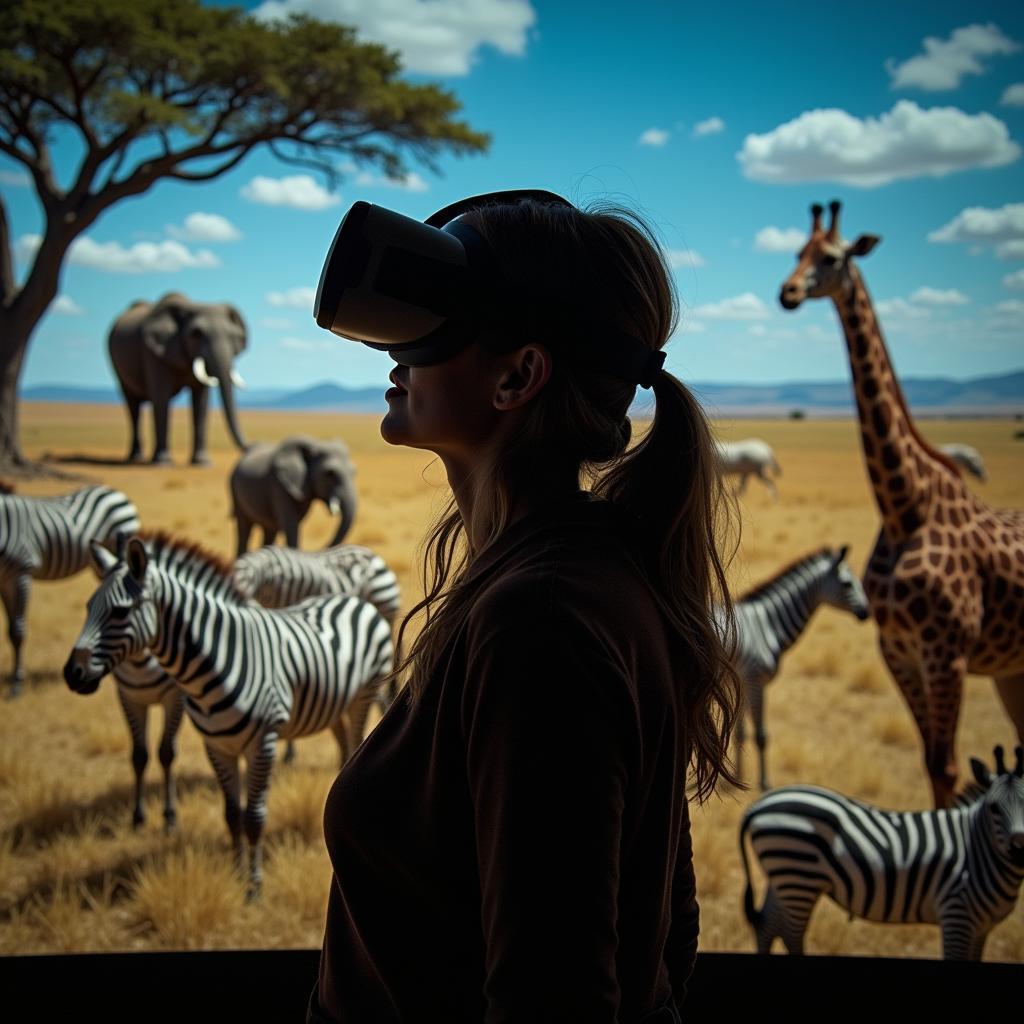 VR Experience Wildlife Art