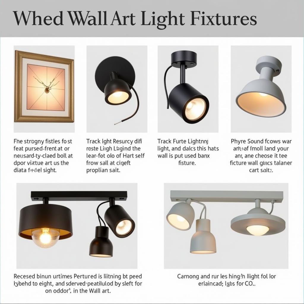 Types of Wall Art Light Fixtures