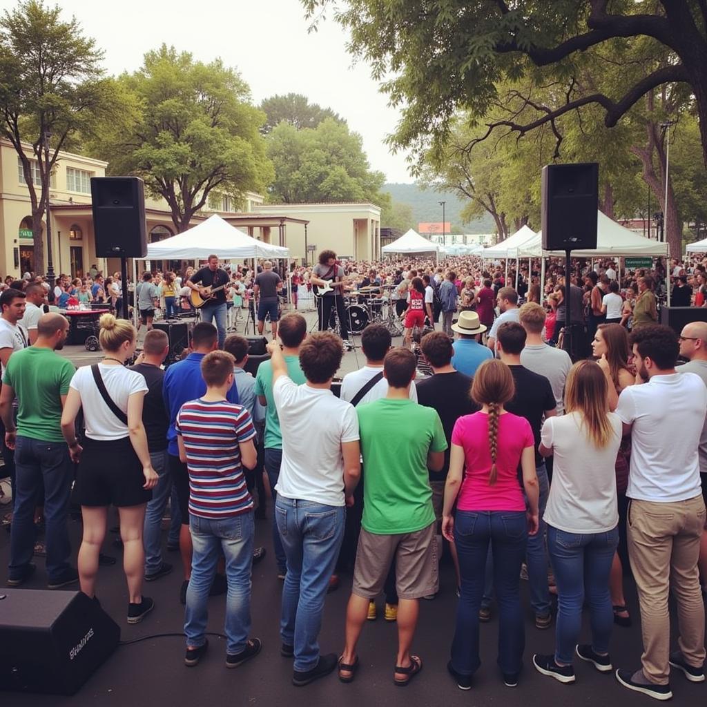 Live Music Performance at Walnut Creek Festival