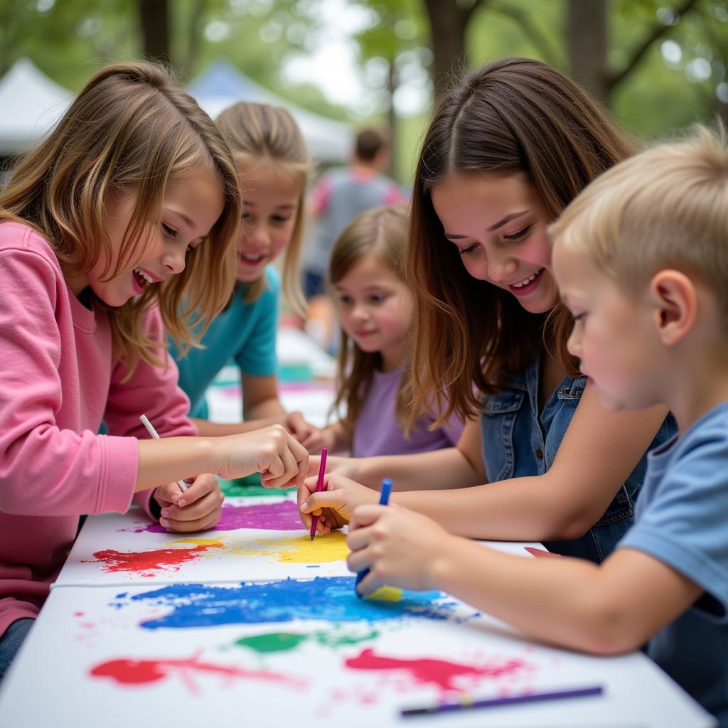 Family Activities at Wickham Park Art Festival