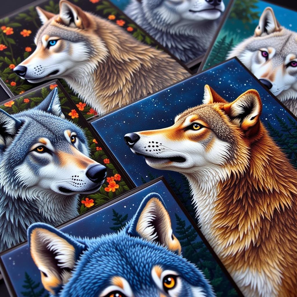 Wolf Diamond Painting Kits