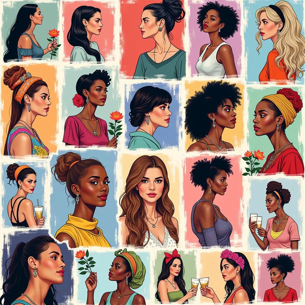 Beautiful Women Art Prints