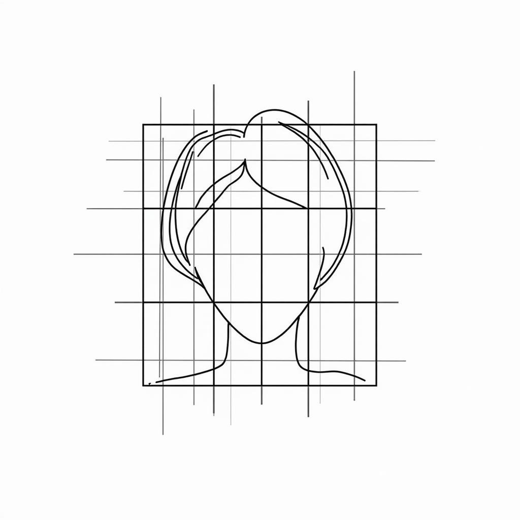 Ý tưởng grid art đơn giản