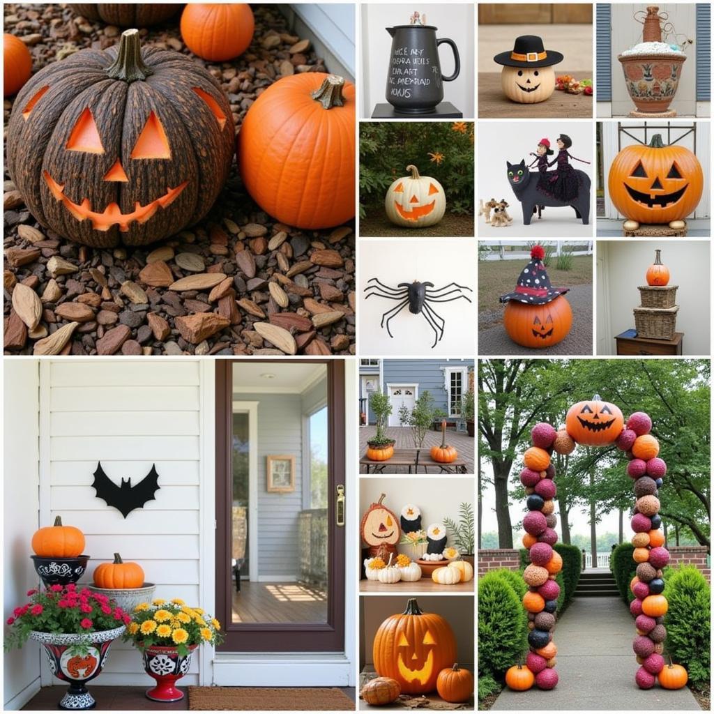 Ý tưởng trang trí Halloween phong cách dân gian