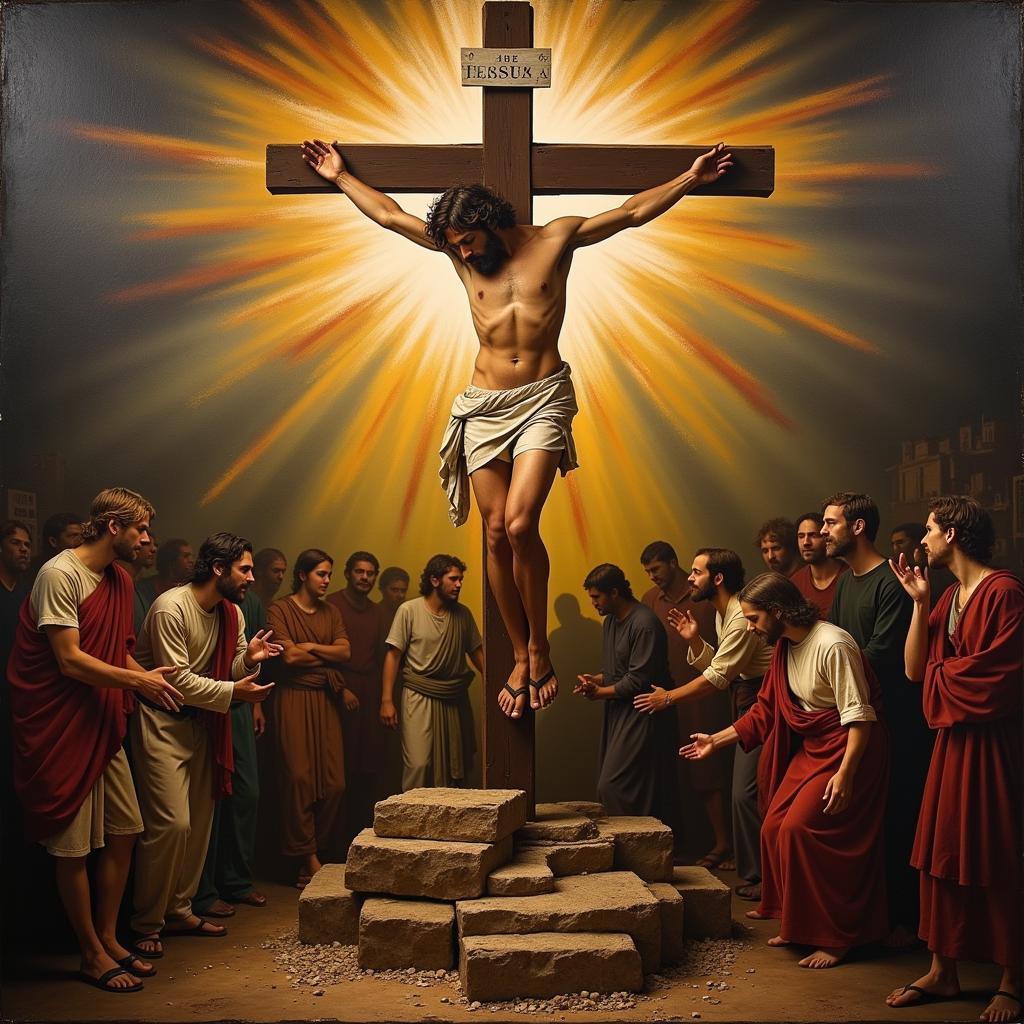 The Crucifixion by Yongsung Kim