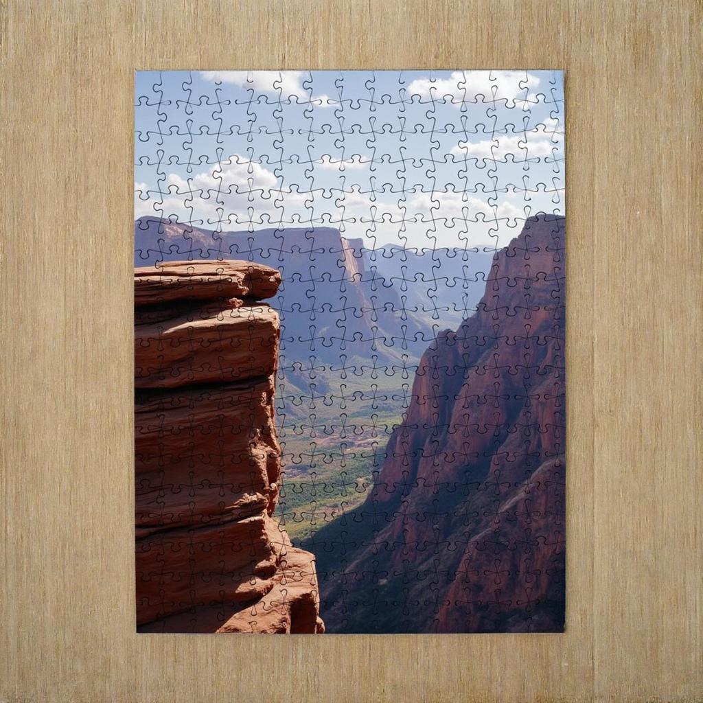 Zion National Park Wall Art - Metal Print of Angels Landing 