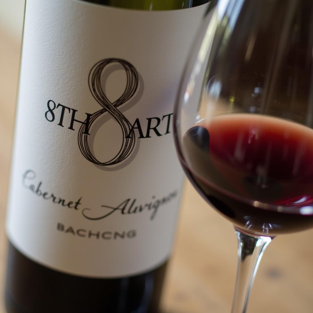 Bottle of 8th Art Cabernet Sauvignon