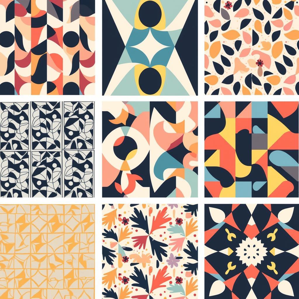 Geometric Abstract Art Wallpaper Designs