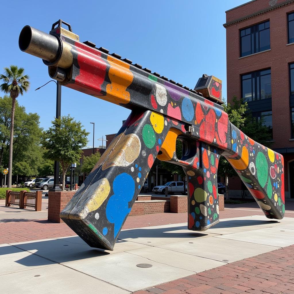 Abstract Gun Art: A Catalyst for Conversation and Critical Thinking