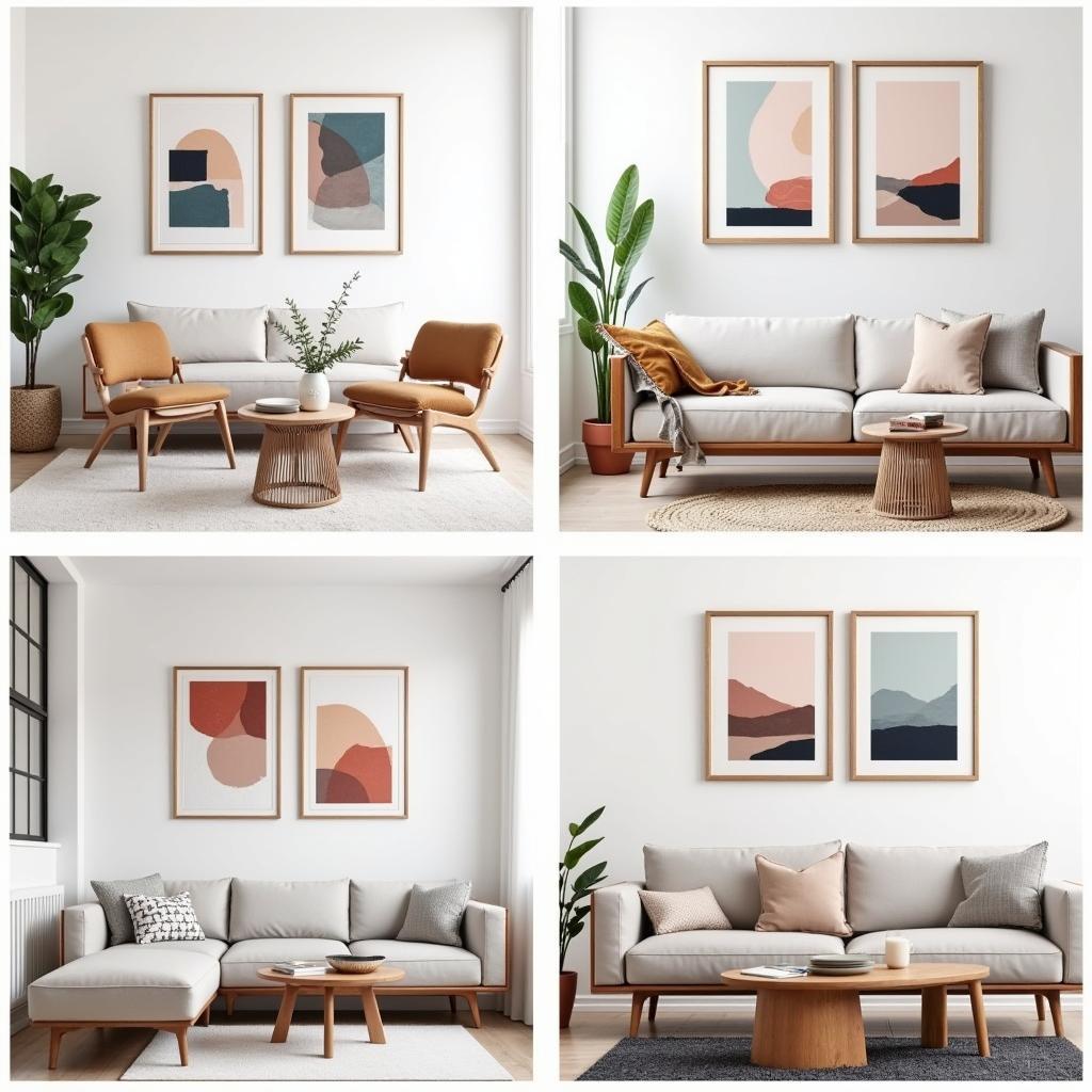 Integrating Abstract Wall Art into Different Decor Styles