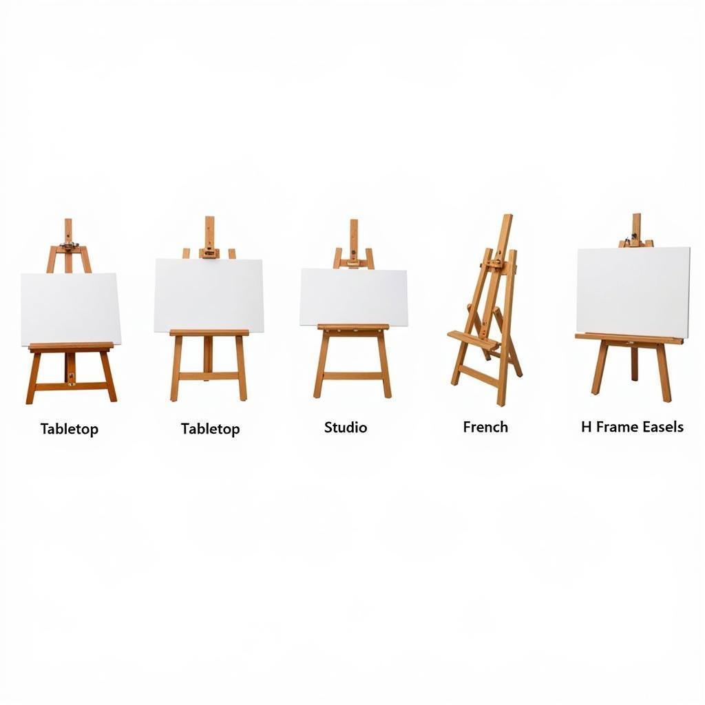 Different Types of Acrylic Art Easels