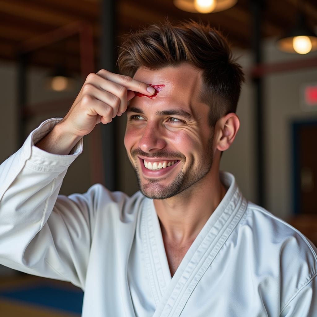 Adults experiencing the benefits of martial arts training