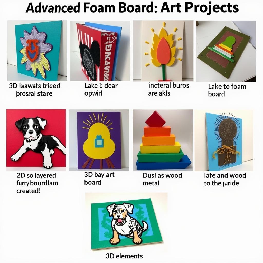 Advanced Foam Board Art: 3D Effects and Mixed Media Techniques