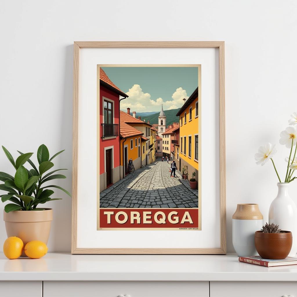 Adventure Wall Art: Vintage Travel Poster