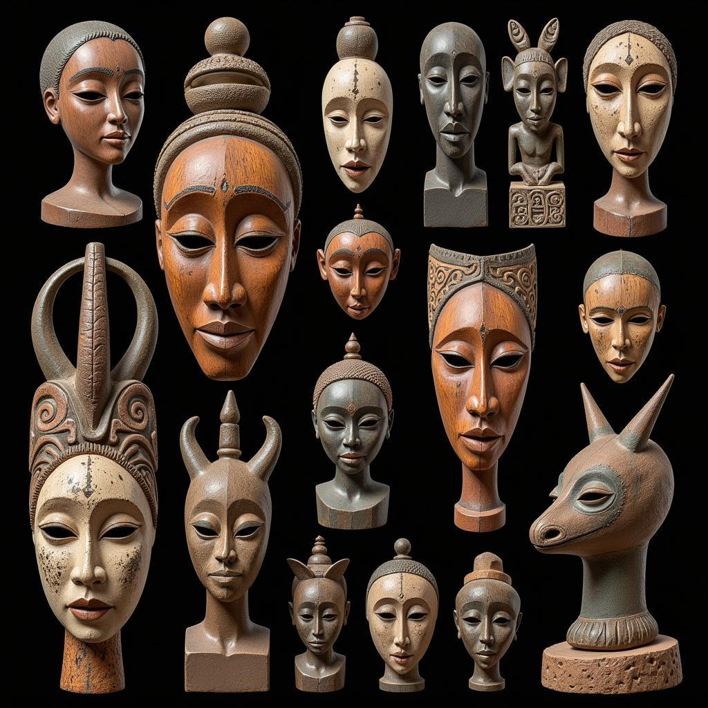 African Masks and Sculptures: Exploring Traditional African Art Decor