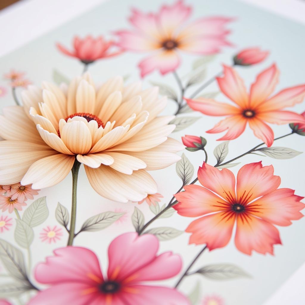 Aileen Fitzgerald's Floral Art Prints Showcase Intricate Detail and Vibrant Colors