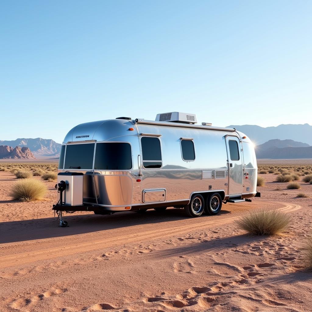 Airstream Art Photography in the Desert