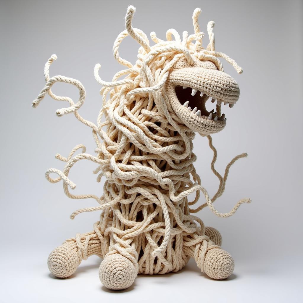 Alexandra's 3D Yarn Sculpture