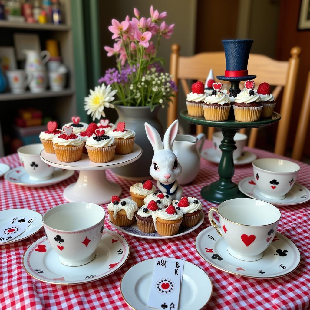 Alice in Wonderland Themed Party Decorations