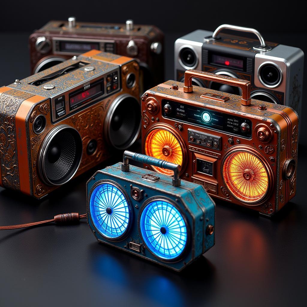 Alloy Art Boom Box Design Showcase