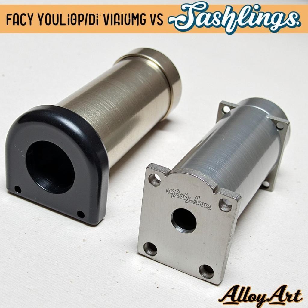 Comparing Stock and Alloy Art Swing Arm Bushings