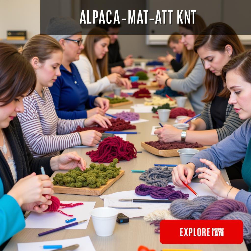 Alpaca Yarn Art Workshop