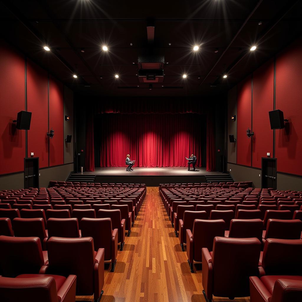 Amana Performing Arts Center Interior and Seating