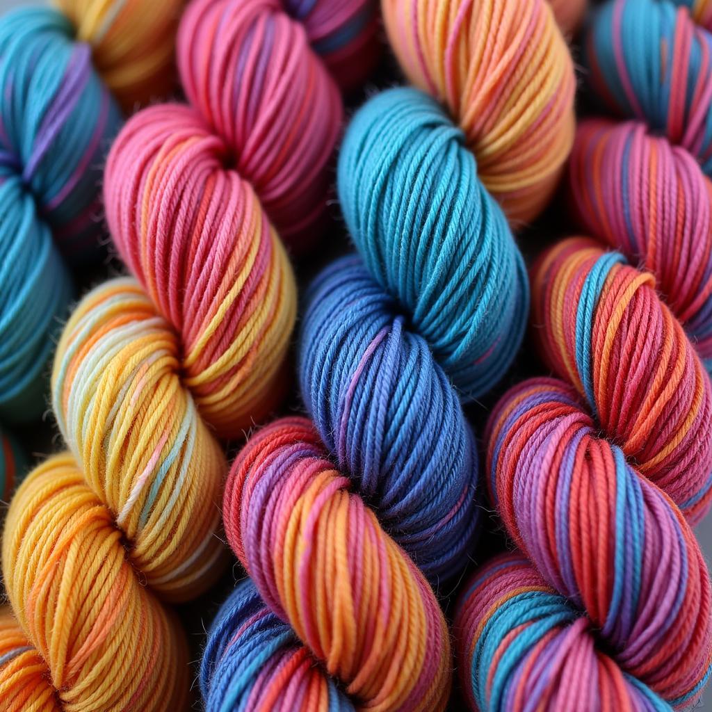 Exploring the Texture and Color of Amanda's Art Yarn