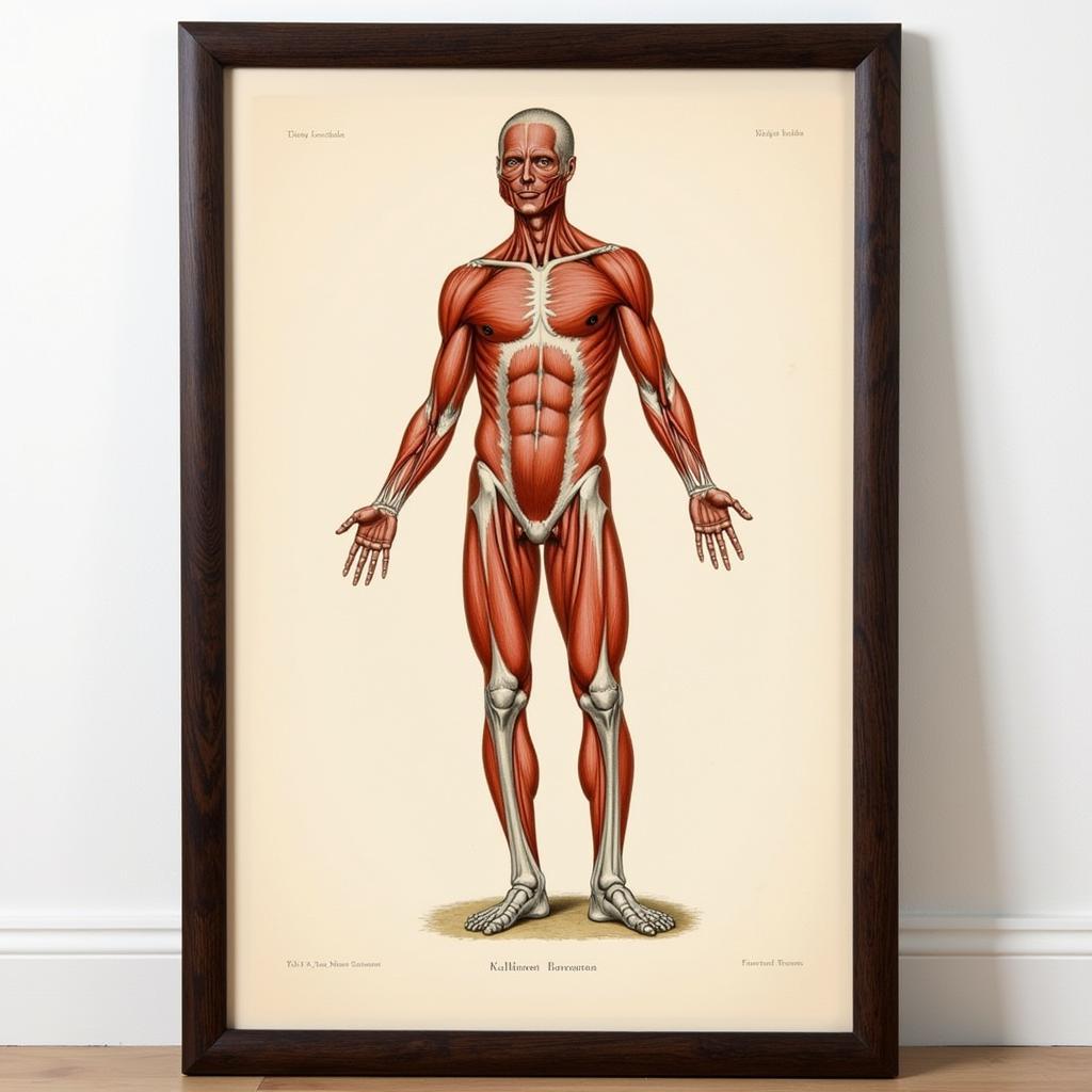 Antique Anatomical Wall Art