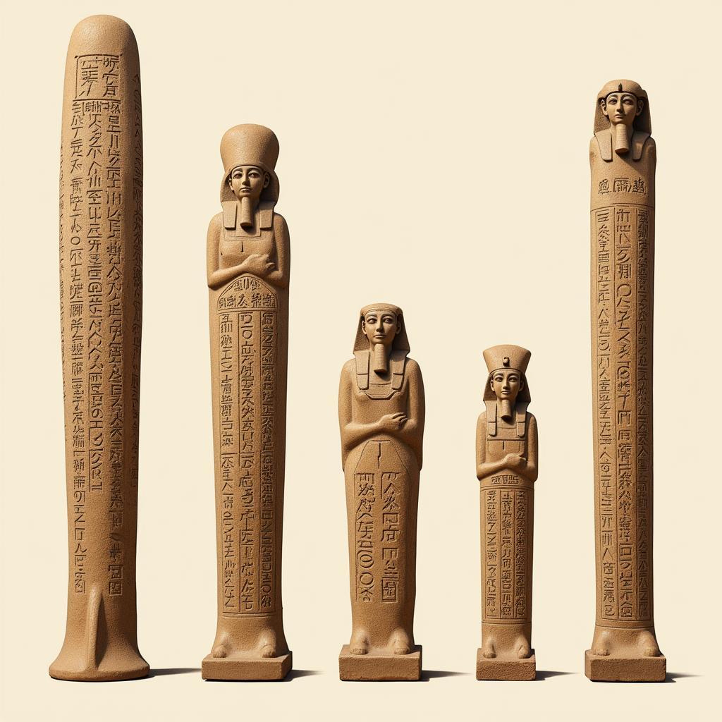 Ancient Egyptian Stelae: Exploring Oblong Forms in Sculpture