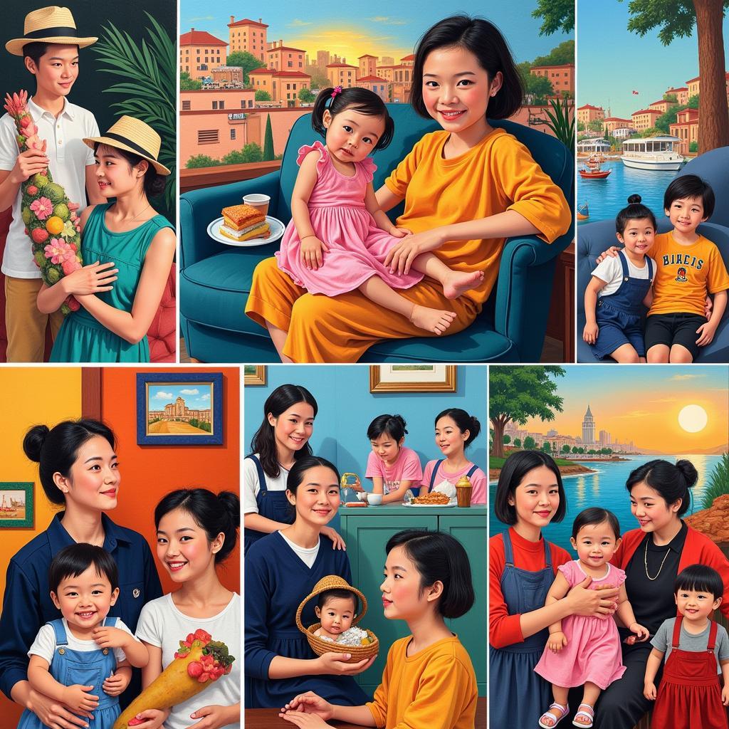 Key Characteristics of Annie Lee's Paintings