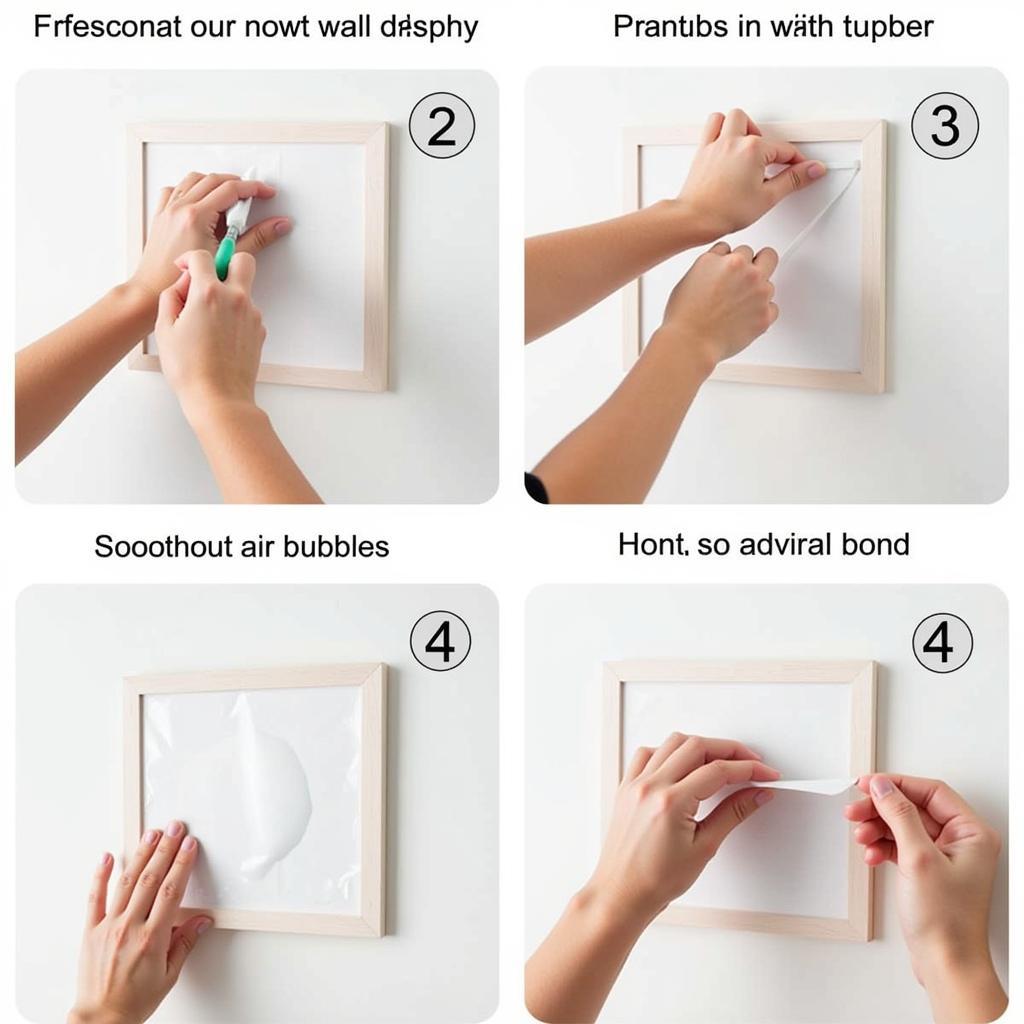 Step-by-Step Guide to Applying Adhesive Wall Art