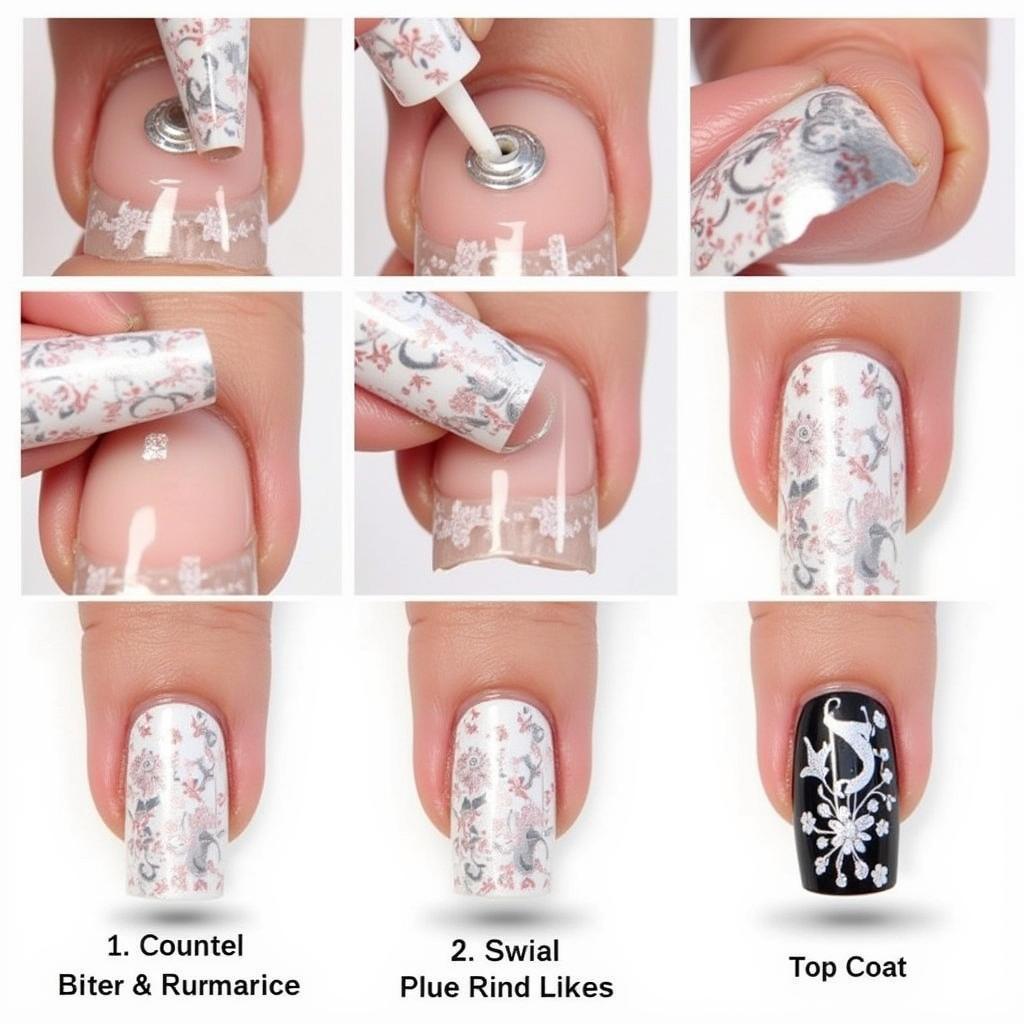 Applying Nail Foil Step-by-Step