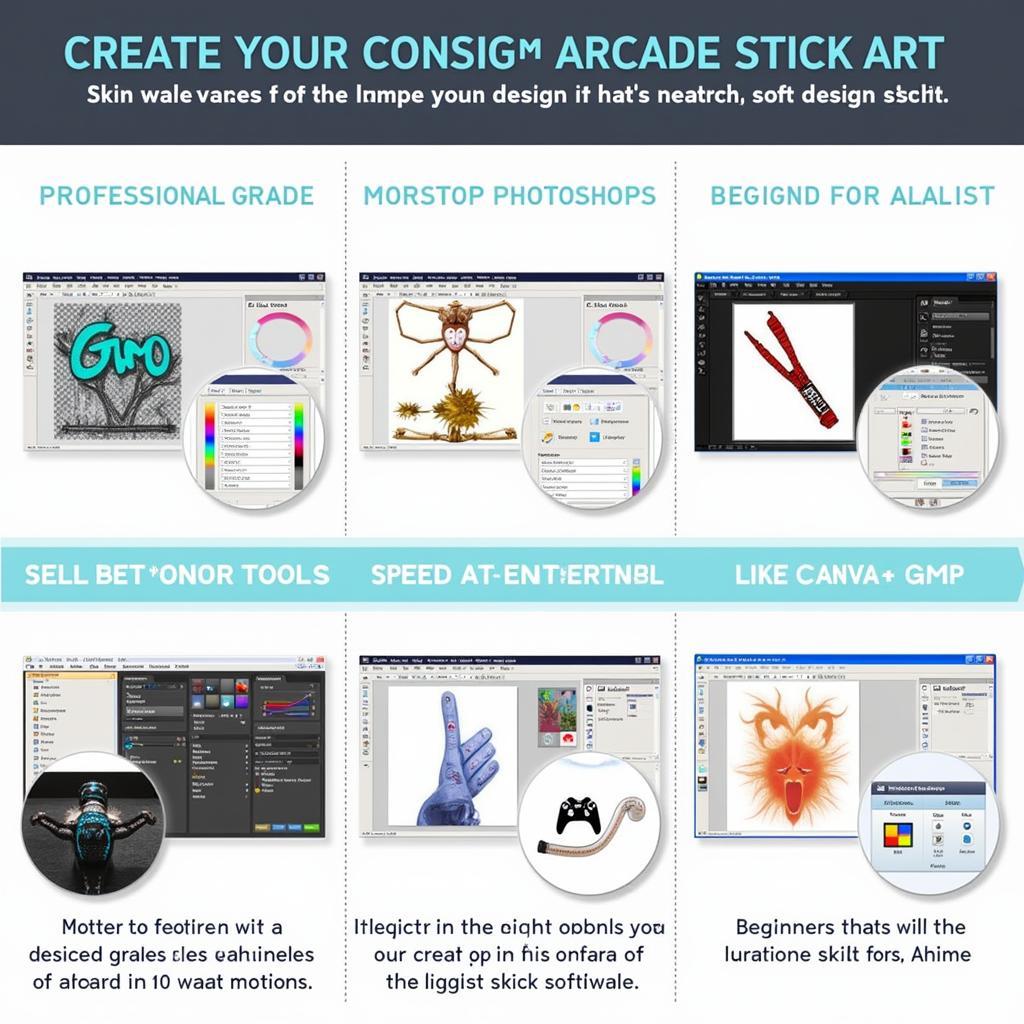 Choosing the right design software for your custom arcade stick art