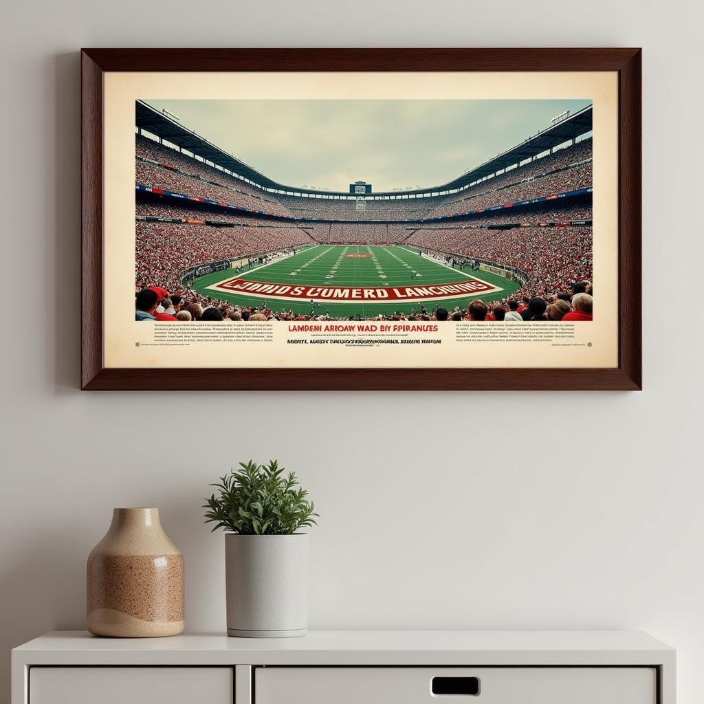 Arrowhead Stadium Wall Art: Classic Photographs