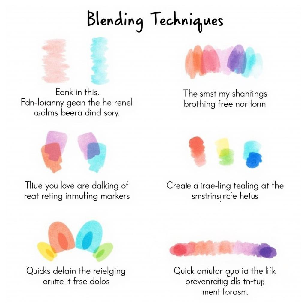 Art Alternatives Dual Tip Markers Blending Techniques