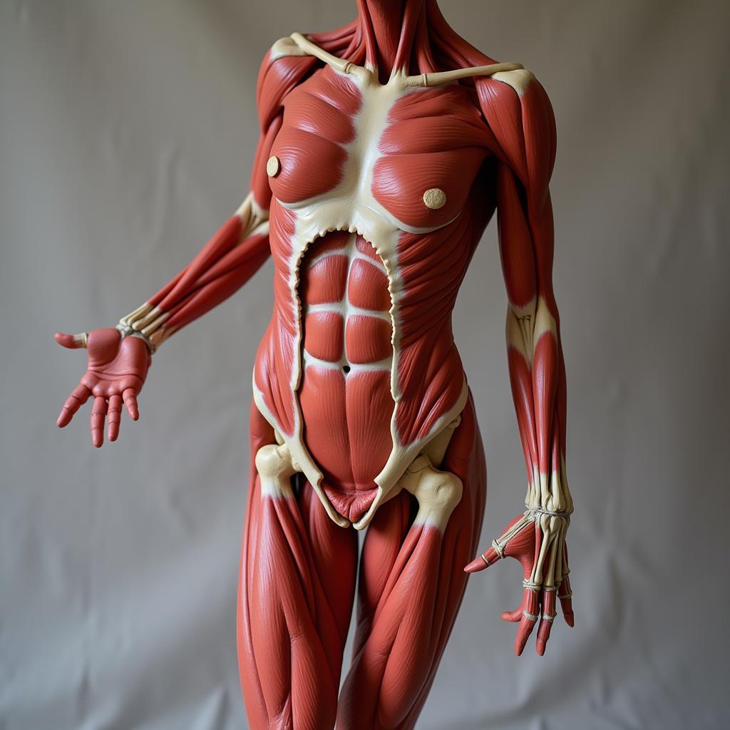 Art Anatomical Models: A Detailed View of the Human Figure